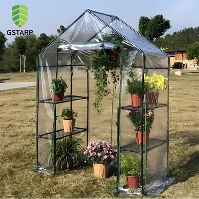 نسيج منزل أخضر من كلوريد البولي فينيل