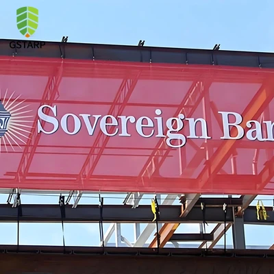 لافتة قماش شبكية من كلوريد البولي فينيل