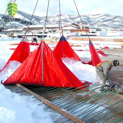 مادة قماش قماش الثلج من كلوريد البولي فينيل