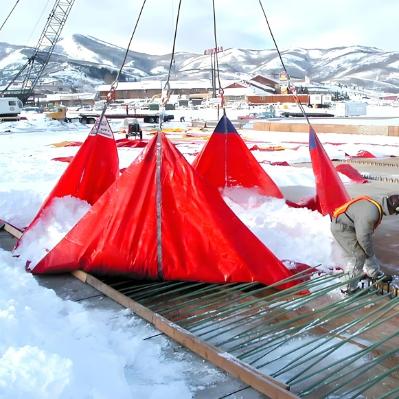 PVC Snow Tarp Material