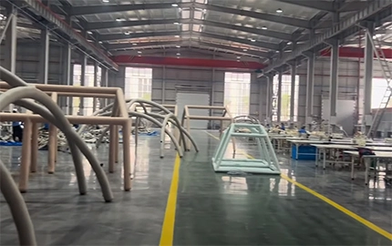 ورشة إنتاج سياج زيت خيمة قابلة للنفخ